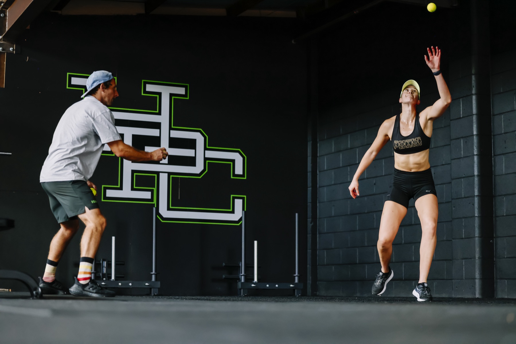 Coaching a session at HPC, one of the gyms I work with in Adelaide